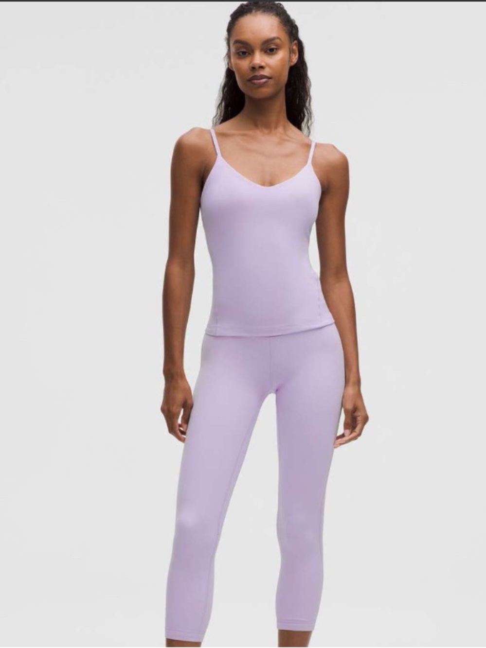 Lululemon Align Waist-Length Cami Tank Lavender Size 6